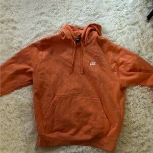 Nike Men's Hoodie in Vibrant Orange